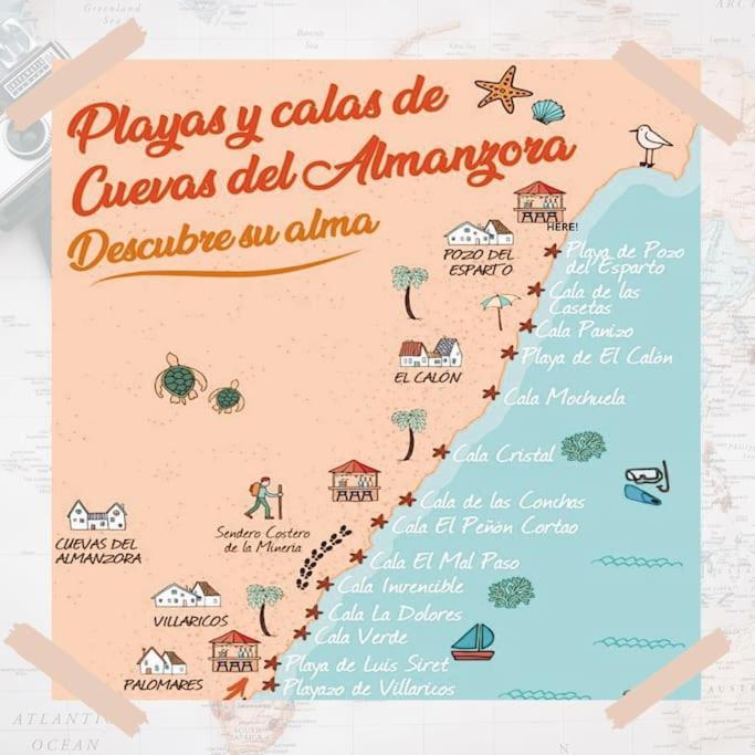 קואבס דל אלמאנסורה Apartamentos El Calon Playa מראה חיצוני תמונה