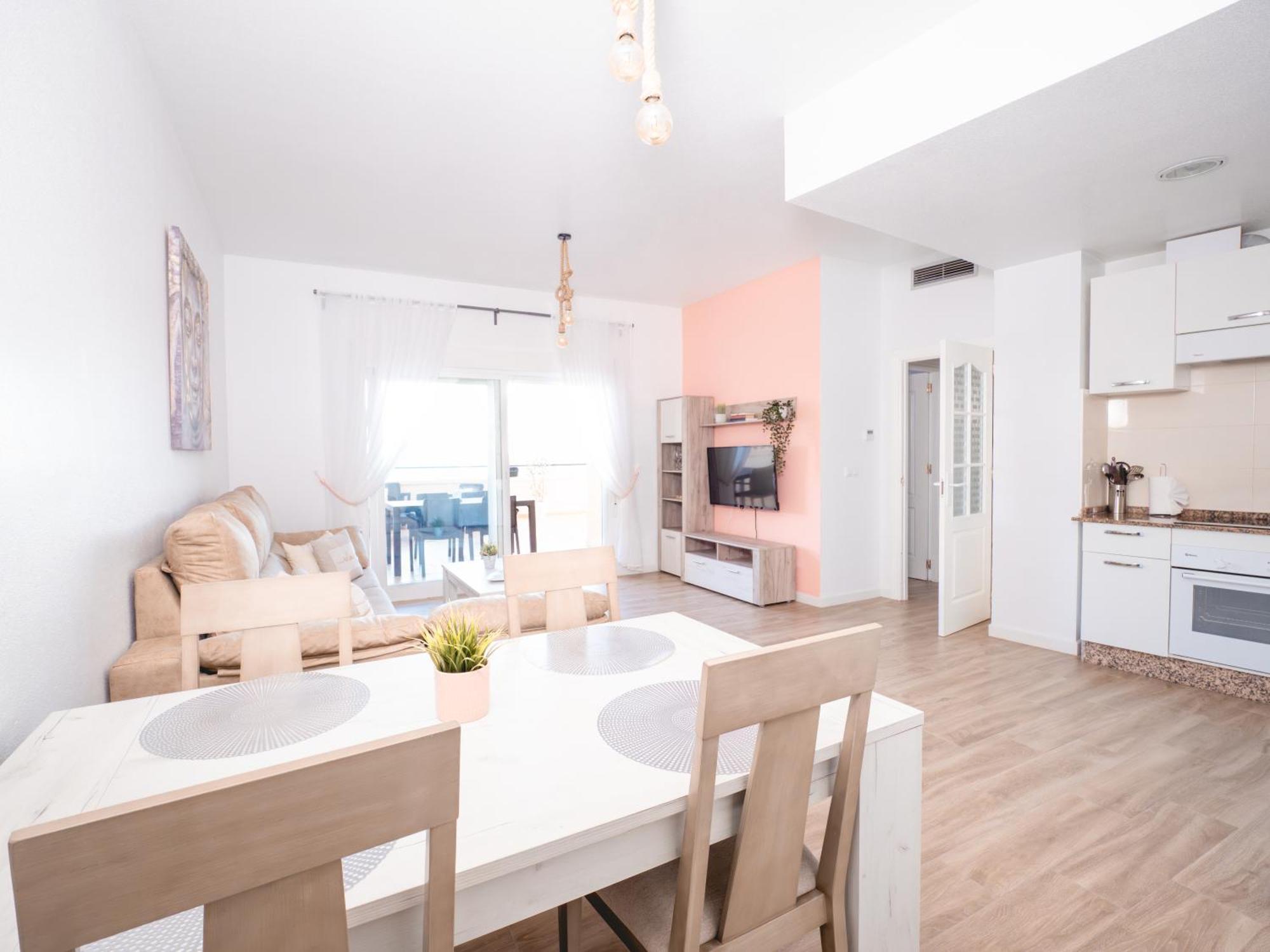 קואבס דל אלמאנסורה Apartamentos El Calon Playa מראה חיצוני תמונה